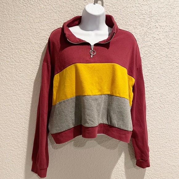 Fifth Sun Tops - fifth sun | cute o ring zip sweatshirt